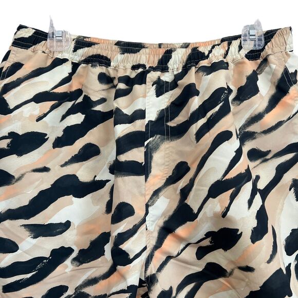 Nanushka Kenan Hand-Painted Abstract Animal Swim Shorts Mens Size L - Picture 5 of 13